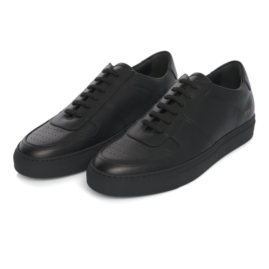 Bball Nappa Leather Sneaker in Black