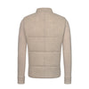 Cashmere-Wool Hooded Jacket in Beige