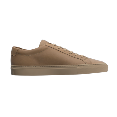 "Achilles Premium" Leather Sneaker in Taupe