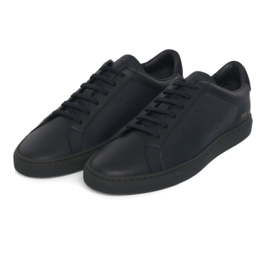 "Achilles Sport Premium" Leather Sneaker in Navy