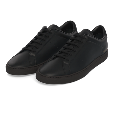 "Achilles Sport Premium" Leather Sneaker in Black