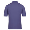 Seiden-Poloshirt in Lavendel