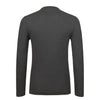 Wool Long Sleeve T-Shirt in Grey Melange