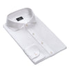 Jersey-Baumwoll-Shirt in Weiß