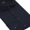 Jersey Cotton Shirt in Midnight Blue