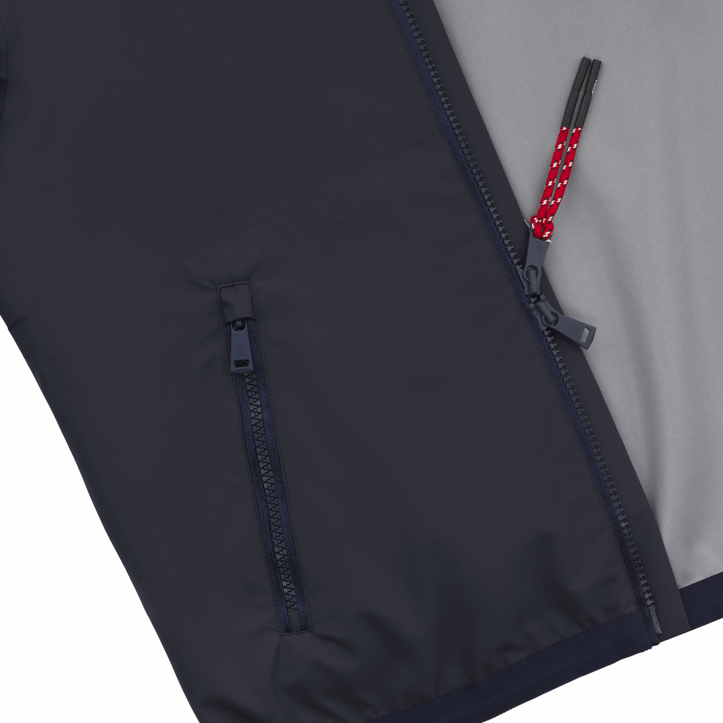 3 Layer Tech Unlined Jacket in Navy Blue