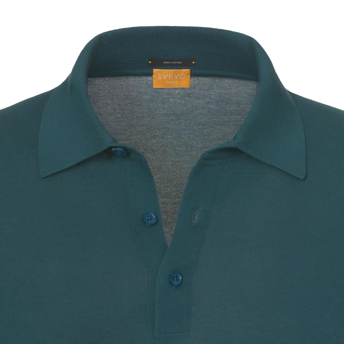Slim-Fit Cotton Pine Green Polo Shirt