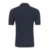 Slim-Fit Cotton Polo Shirt in Navy Blue