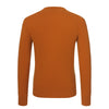 Cashmere Crew-Neck Pullover in Titian red