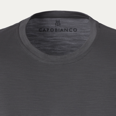 Virgin Wool Crew-Neck T-Shirt
