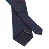 Paisley Embroidered Jacquard Tie in Royal Blue