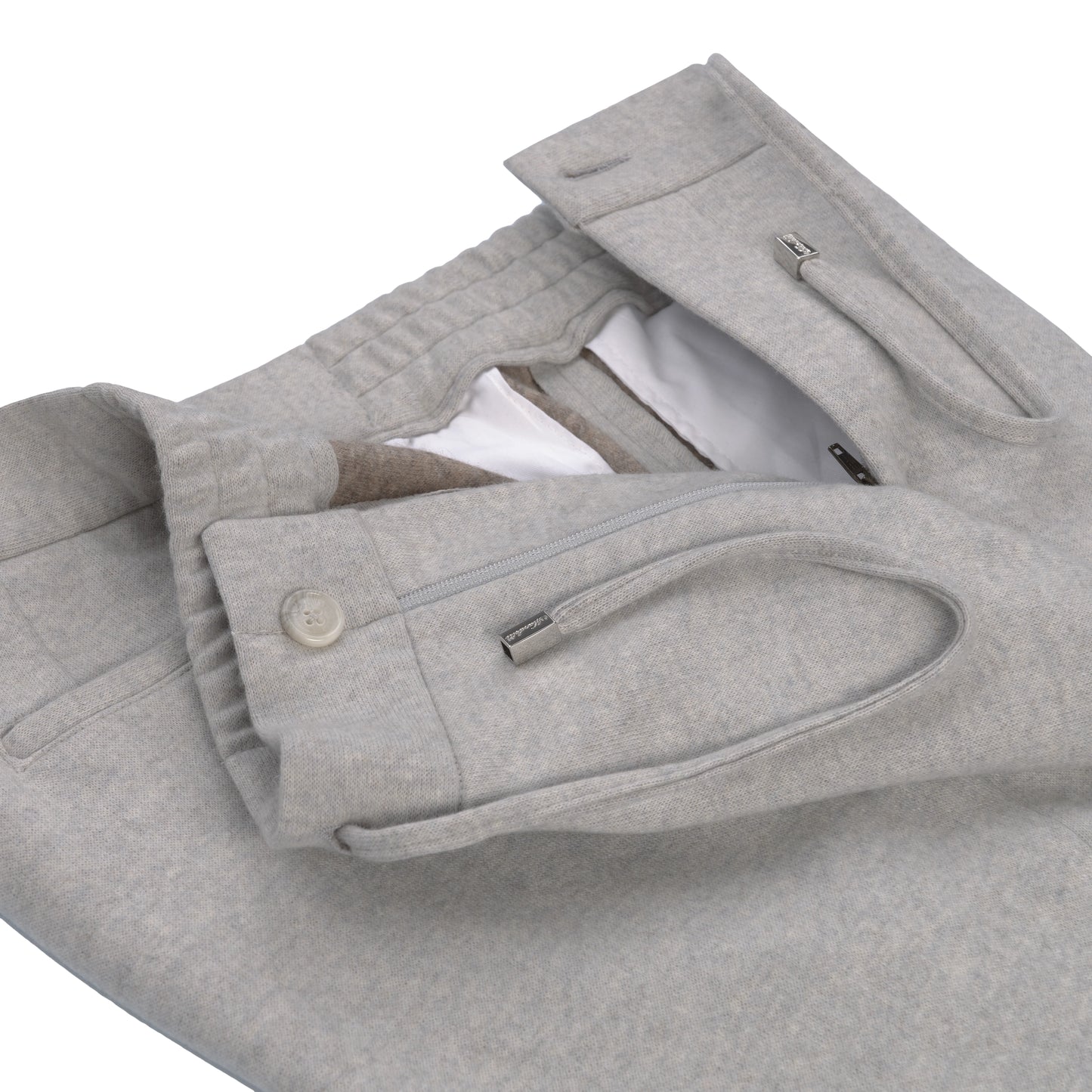 Wool Sweatpants in Grey
