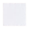 Cotton Pocket Square in White