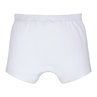 Cotton Boxer Shorts in White