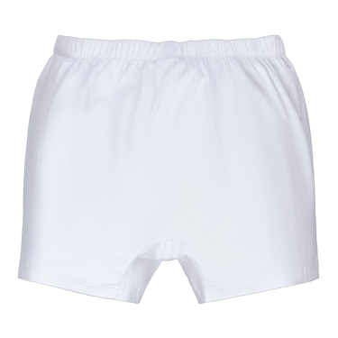 Cotton Boxer Shorts in White