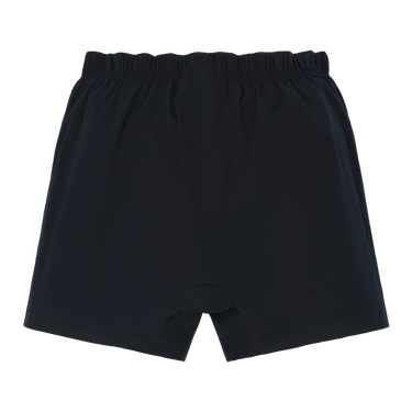 Cotton Boxer Shorts in Navy Blue