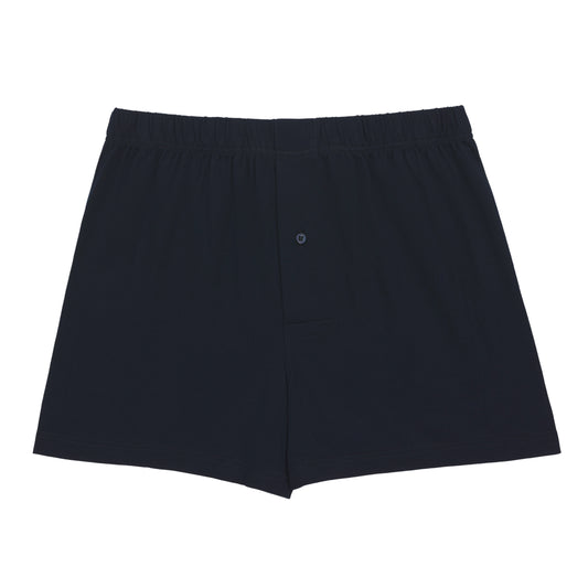 Cotton Boxer Shorts in Blue