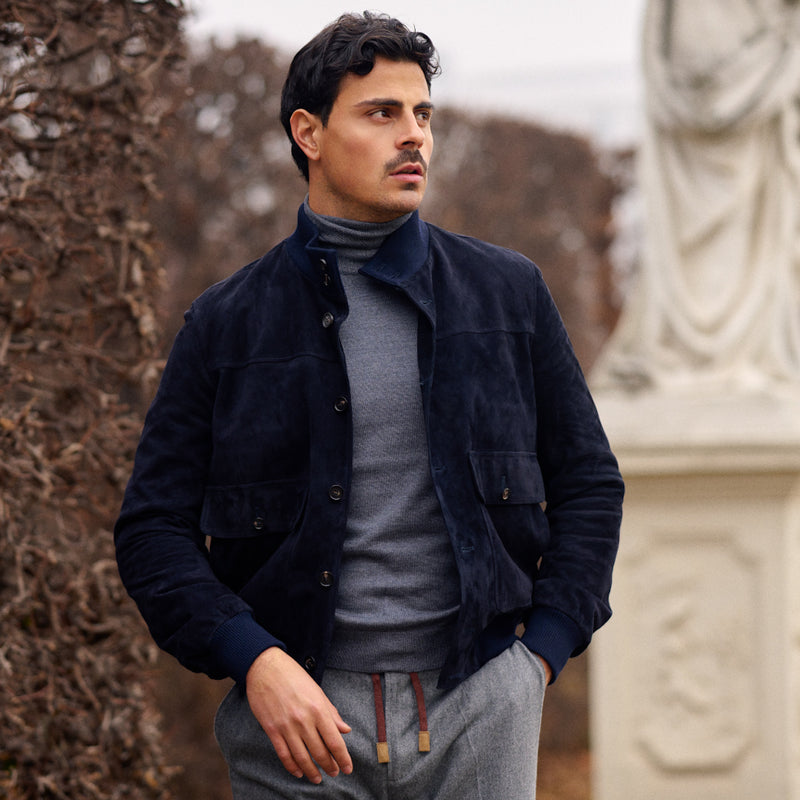 barba dress shirt Barba Napoli Blue Cotton Shirt
