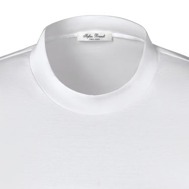 Cotton Crew-Neck T-Shirt in White