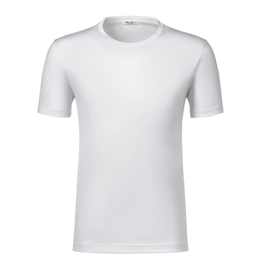 Cotton Crew-Neck T-Shirt in White