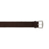 Caiman Leather Belt in Brown