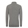 Cashmere Half-Zip Sweater in Grey Melange
