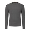 Ribbed Cashmere Sweater in Grey