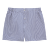 Blau und weiß