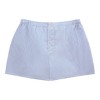 Blau und weiß