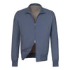 Stand-Up Collar Blouson in Sky Blue