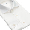 Classic Cotton Shirt in White with Cutaway Collar