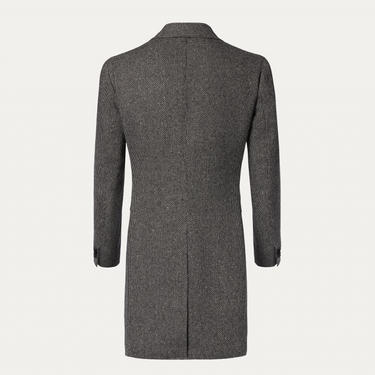 De Petrillo Single-Breasted Wool Coat. Exclusively Made for Sartale - SARTALE