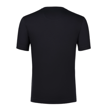 Cotton T-Shirt in Navy Blue