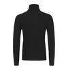 Wool Whole Turtleneck Sweater in Black