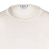 Cotton-Cashmere Blend T-Shirt in White