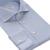 "All Day Long Collection" Cotton-Blend Shirt in Light Blue