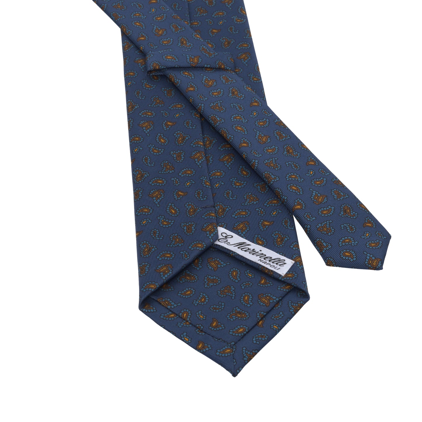 Paisley Silk Tie in Royal Blue