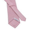 Flower Printed Silk Tie in Pink