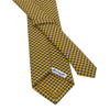 Printed Silk Tie in Yellow