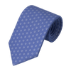 Light Blue Printed Silk Tie