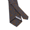 Printed Paisley Multicolor Silk Tie in Royal Blue