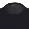T-Shirt-Pullover aus Kinderwolle in Marineblau