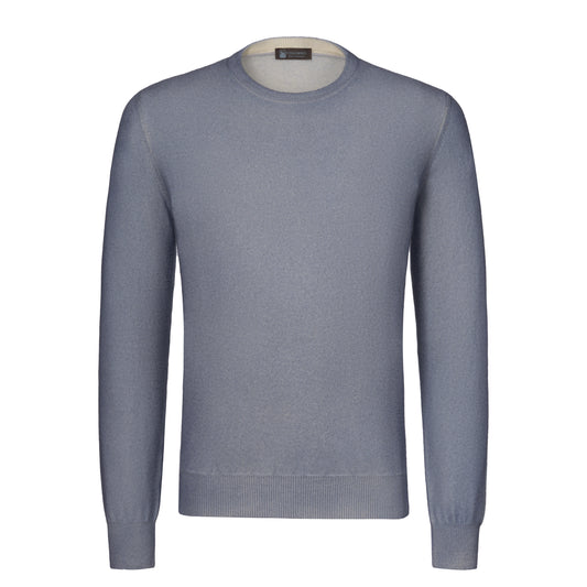 Kaschmir-Pullover mit Rundhalsausschnitt in New Navy