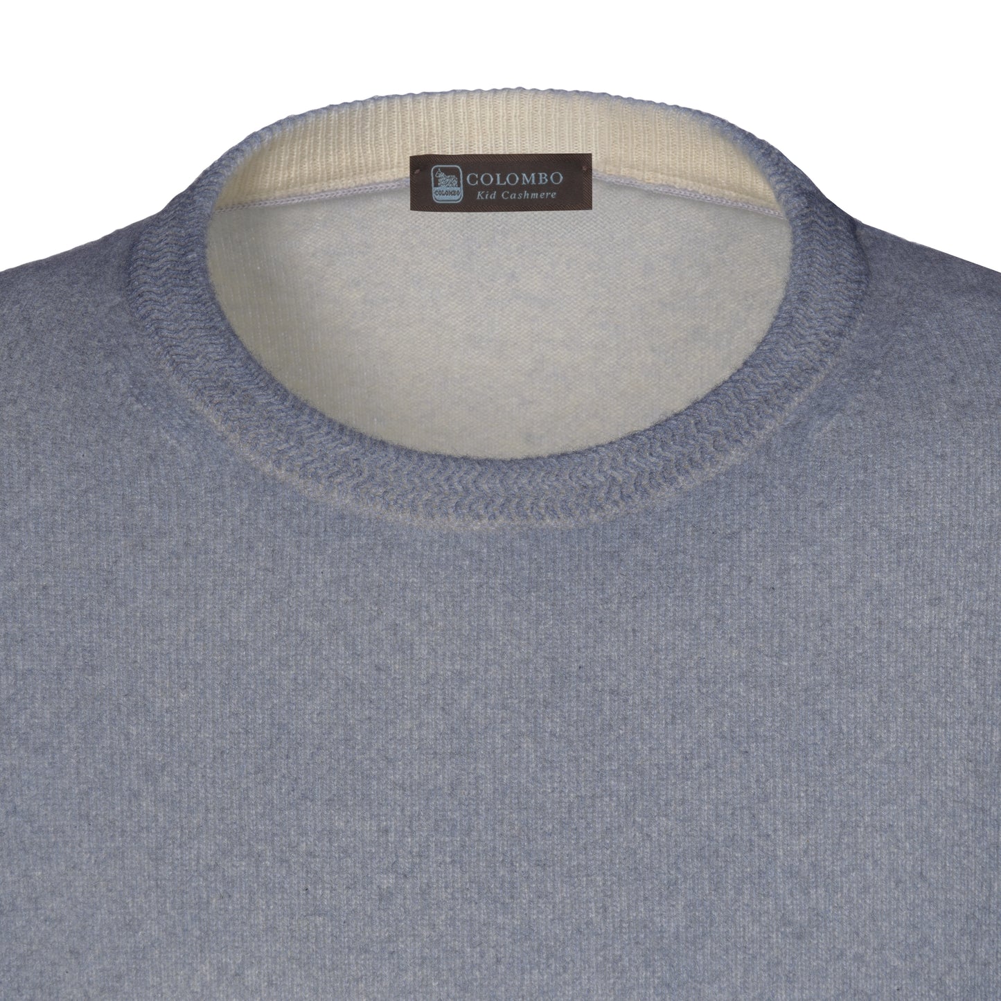 Kaschmir-Pullover mit Rundhalsausschnitt in New Navy