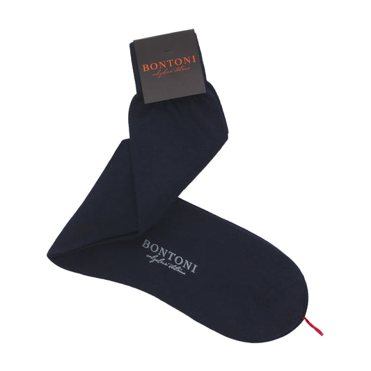 Cotton Socks in Dark Blue