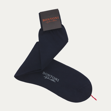 Cotton Socks in Dark Blue