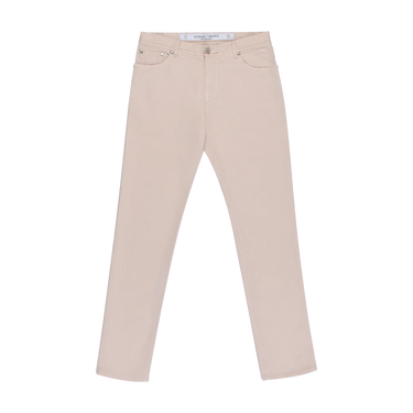 Regular-Fit 5-Pocket-Jeans in Beige