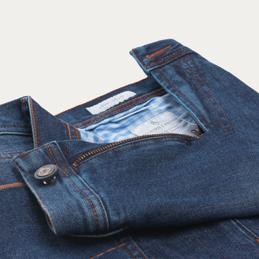 "Milano" Regular-Fit Selvedge Denim Jeans