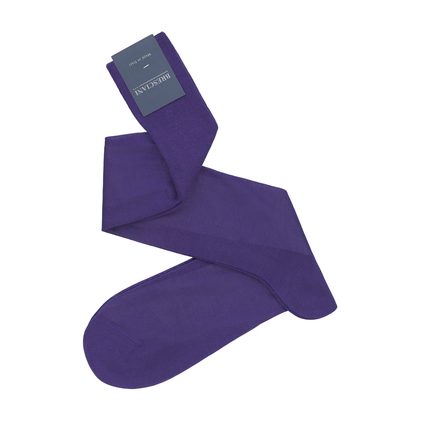 Cotton Long Socks in Purple