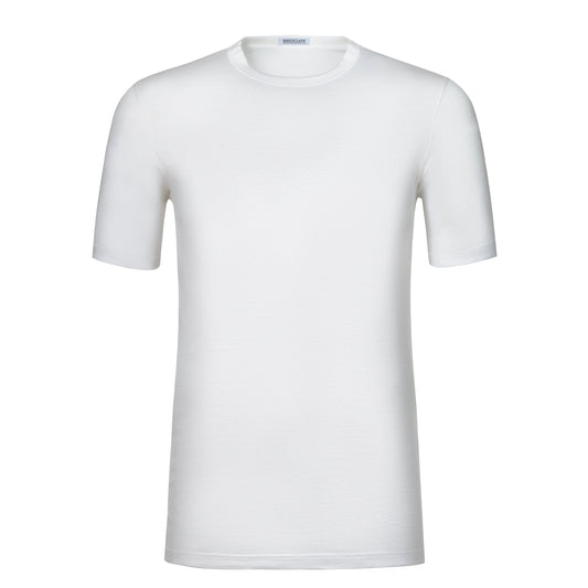Cotton Crew-Neck T-Shirt in White